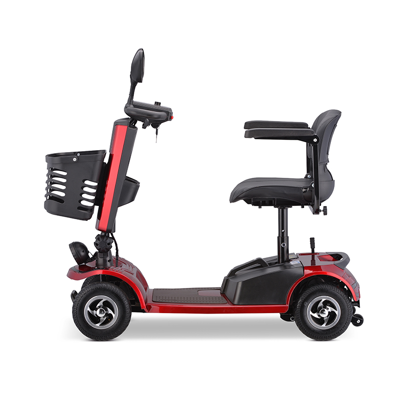 All Terrain 4-Wheel Electric Mobility Scooter – Heavy-Duty Outdoor Mobility Scooter with Large Wheels & Ergonomic Seat