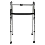 Lightweight Folding Walking Frame Walker for Elderly – Adjustable Height & Non-Slip Safety Support