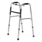Lightweight Folding Walking Frame Walker for Elderly – Adjustable Height & Non-Slip Safety Support