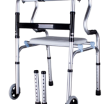 Lightweight Folding Walker with Seat