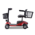 Portable 4-Wheel Electric Mobility Scooter – Foldable, Safe & Lightweight Travel Scooter