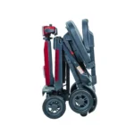 Lightweight Auto Folding Electric Mobility Scooter with Removable Lithium Battery – 24kg Portable Foldable Design, 12–30km Range, 120kg Capacity