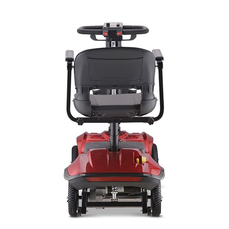 Portable 4-Wheel Electric Mobility Scooter – Foldable, Safe & Lightweight Travel Scooter