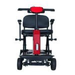 Lightweight Auto Folding Electric Mobility Scooter with Removable Lithium Battery – 24kg Portable Foldable Design, 12–30km Range, 120kg Capacity