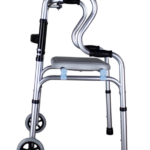 Lightweight Folding Walker with Seat