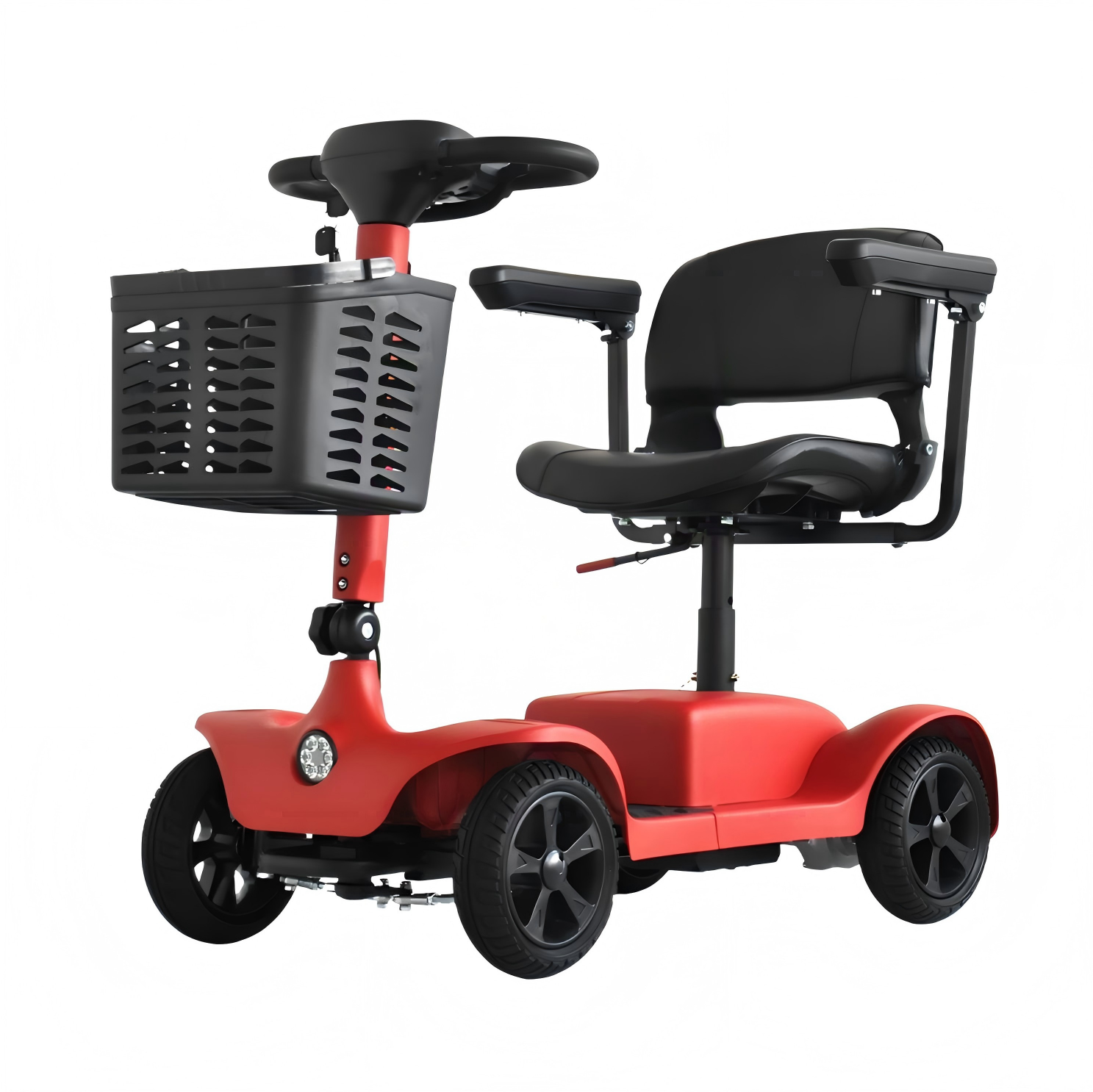 Lightweight Folding Mobility Scooter with Electromagnetic Brake & Intelligent Speed Control