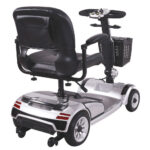 Easy Folding 4-Wheel Electric Mobility Scooter for Elderly & Disabled – Lightweight Portable Mobility Solution with Detachable Battery