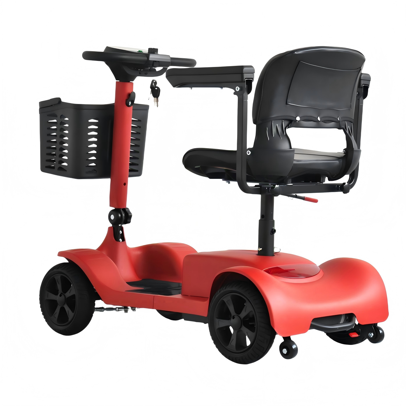 Lightweight Folding Mobility Scooter with Electromagnetic Brake & Intelligent Speed Control