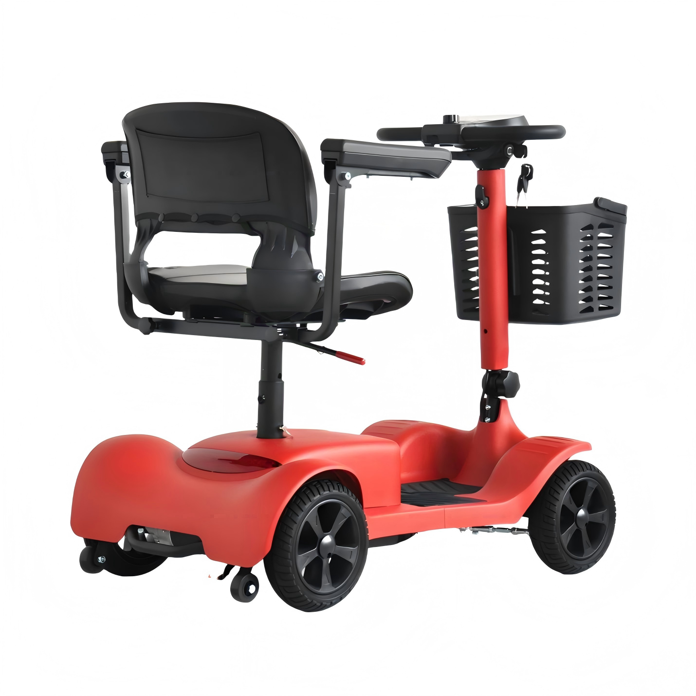 Lightweight Folding Mobility Scooter with Electromagnetic Brake & Intelligent Speed Control