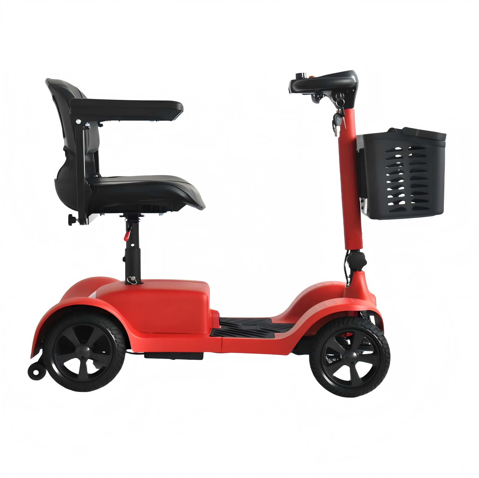 Lightweight Folding Mobility Scooter with Electromagnetic Brake & Intelligent Speed Control