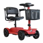 Lightweight Folding Mobility Scooter with Electromagnetic Brake & Intelligent Speed Control