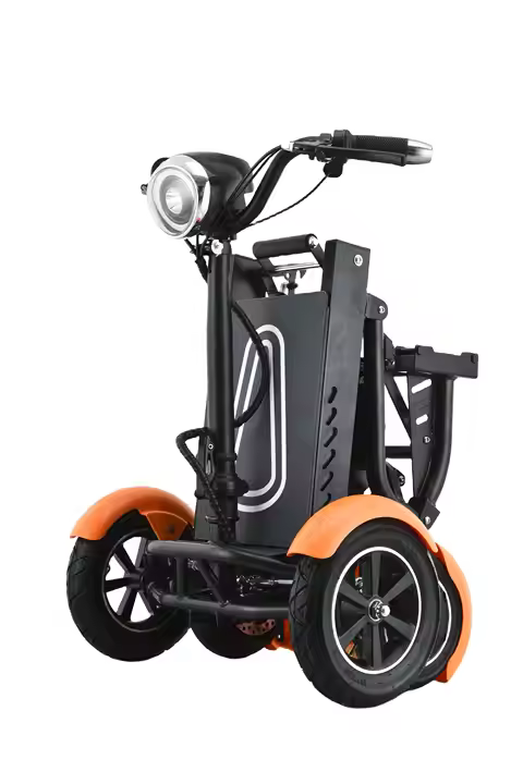 Dual Motor All Terrain Foldable Electric Mobility Scooter for Seniors and Disabled Users