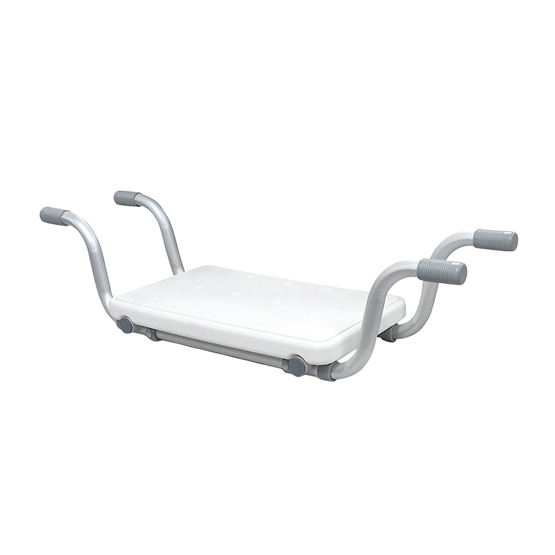 Adjustable Aluminum Bathtub Safety Seat with Non-Slip Surface & Handles