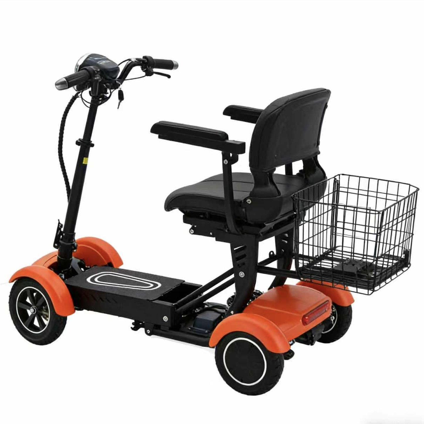Dual Motor All Terrain Foldable Electric Mobility Scooter for Seniors and Disabled Users