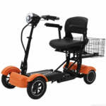 Dual Motor All Terrain Foldable Electric Mobility Scooter for Seniors and Disabled Users