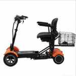 Dual Motor All Terrain Foldable Electric Mobility Scooter for Seniors and Disabled Users
