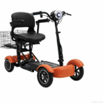 Dual Motor All Terrain Foldable Electric Mobility Scooter for Seniors and Disabled Users