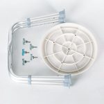 360 Degrees Swivel Bath Shower Chair | 8 Level Height Adjustable