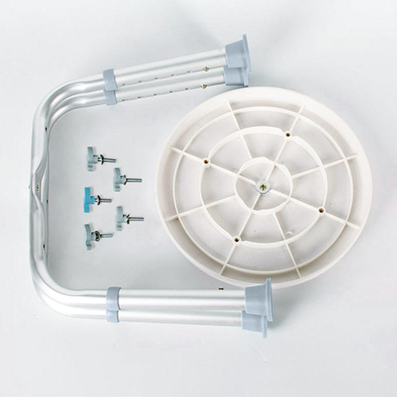 360 Degrees Swivel Bath Shower Chair | 8 Level Height Adjustable